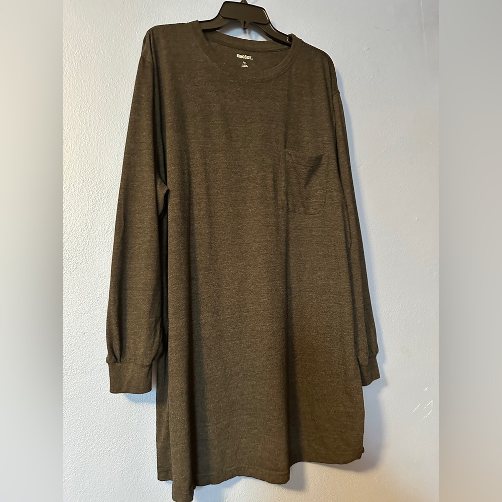 KingSize Men’s 2XL Big Long Sleeves T-Shirt